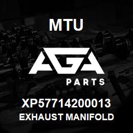 XP57714200013 MTU EXHAUST MANIFOLD | AGA Parts