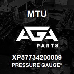 XP57734200009 MTU Pressure Gauge* | AGA Parts