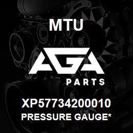 XP57734200010 MTU Pressure Gauge* | AGA Parts