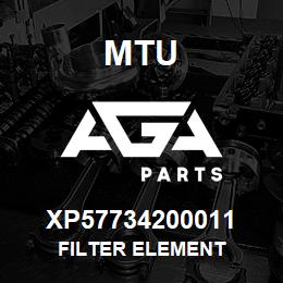 XP57734200011 MTU FILTER ELEMENT | AGA Parts