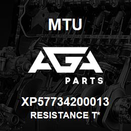 XP57734200013 MTU Resistance T* | AGA Parts