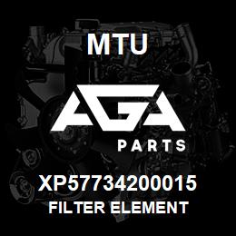 XP57734200015 MTU FILTER ELEMENT | AGA Parts