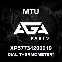 XP57734200019 MTU Dial Thermometer* | AGA Parts