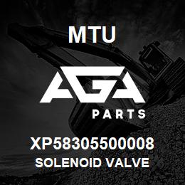 XP58305500008 MTU SOLENOID VALVE | AGA Parts