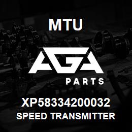 XP58334200032 MTU SPEED TRANSMITTER | AGA Parts