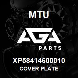 XP58414600010 MTU COVER PLATE | AGA Parts