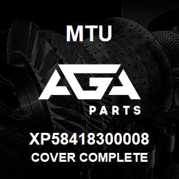 XP58418300008 MTU COVER COMPLETE | AGA Parts