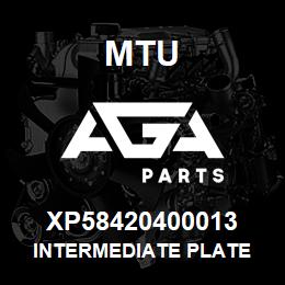 XP58420400013 MTU INTERMEDIATE PLATE | AGA Parts