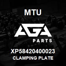 XP58420400023 MTU CLAMPING PLATE | AGA Parts