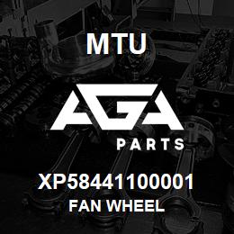 XP58441100001 MTU FAN WHEEL | AGA Parts