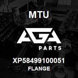 XP58499100051 MTU FLANGE | AGA Parts