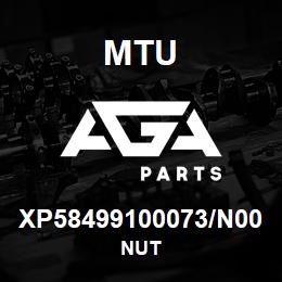 XP58499100073/N00 MTU NUT | AGA Parts