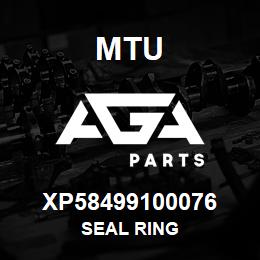 XP58499100076 MTU SEAL RING | AGA Parts