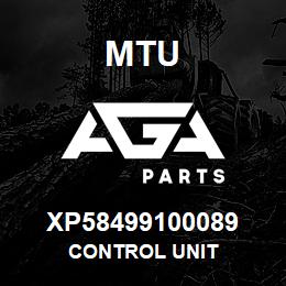 XP58499100089 MTU CONTROL UNIT | AGA Parts