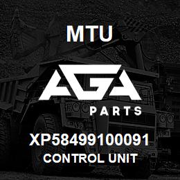 XP58499100091 MTU CONTROL UNIT | AGA Parts