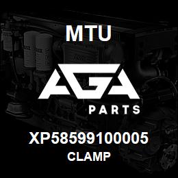 XP58599100005 MTU CLAMP | AGA Parts