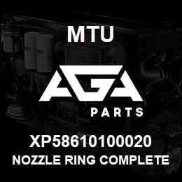 XP58610100020 MTU NOZZLE RING COMPLETE | AGA Parts