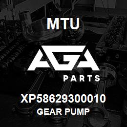 XP58629300010 MTU GEAR PUMP | AGA Parts