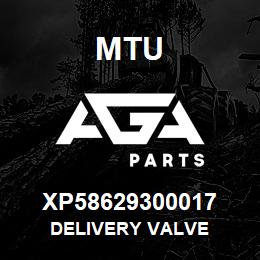 XP58629300017 MTU DELIVERY VALVE | AGA Parts