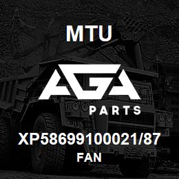 XP58699100021/87 MTU FAN | AGA Parts