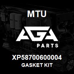 XP58700600004 MTU GASKET KIT | AGA Parts