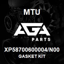 XP58700600004/N00 MTU GASKET KIT | AGA Parts