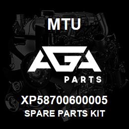 XP58700600005 MTU SPARE PARTS KIT | AGA Parts