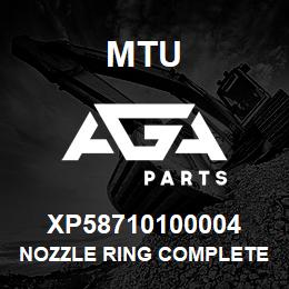 XP58710100004 MTU NOZZLE RING COMPLETE | AGA Parts