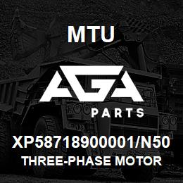 XP58718900001/N50 MTU THREE-PHASE MOTOR | AGA Parts