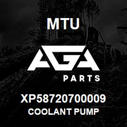 XP58720700009 MTU COOLANT PUMP | AGA Parts