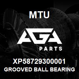 XP58729300001 MTU GROOVED BALL BEARING | AGA Parts