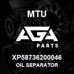 XP58736200046 MTU OIL SEPARATOR | AGA Parts