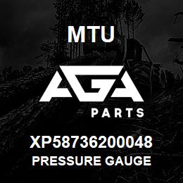 XP58736200048 MTU PRESSURE GAUGE | AGA Parts