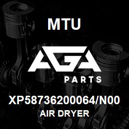 XP58736200064/N00 MTU AIR DRYER | AGA Parts