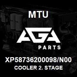 XP58736200098/N00 MTU COOLER 2. STAGE | AGA Parts