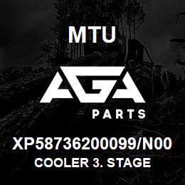 XP58736200099/N00 MTU COOLER 3. STAGE | AGA Parts