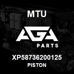 XP58736200125 MTU PISTON | AGA Parts