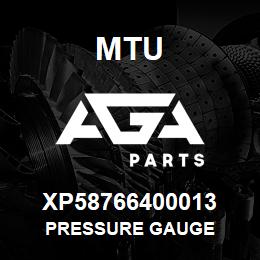 XP58766400013 MTU PRESSURE GAUGE | AGA Parts