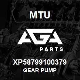 XP58799100379 MTU GEAR PUMP | AGA Parts