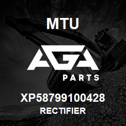 XP58799100428 MTU RECTIFIER | AGA Parts