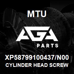 XP58799100437/N00 MTU CYLINDER HEAD SCREW | AGA Parts