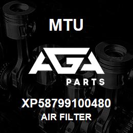 XP58799100480 MTU AIR FILTER | AGA Parts