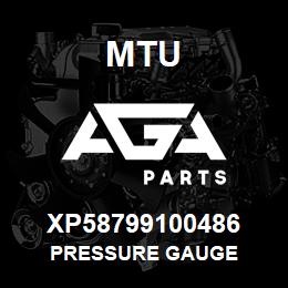 XP58799100486 MTU PRESSURE GAUGE | AGA Parts