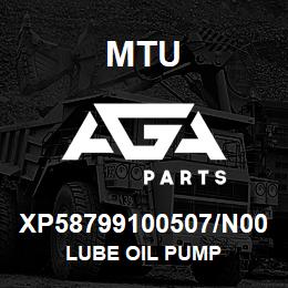 XP58799100507/N00 MTU LUBE OIL PUMP | AGA Parts