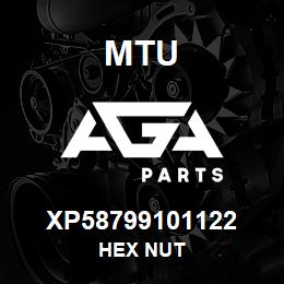 XP58799101122 MTU HEX NUT | AGA Parts