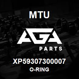 XP59307300007 MTU O-RING | AGA Parts