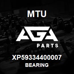 XP59334400007 MTU Bearing | AGA Parts