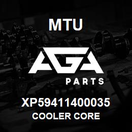 XP59411400035 MTU Cooler Core | AGA Parts