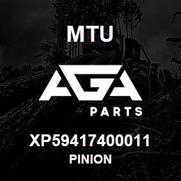 XP59417400011 MTU PINION | AGA Parts