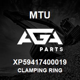 XP59417400019 MTU CLAMPING RING | AGA Parts